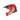 Acerbis Profile Junior børne crosshjelm, rød/sort - forfra