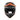 Acerbis Profile Junior Børne Crosshjelm Sort/Fluo Orange
