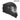 Acerbis X-Way integralhjelm, sort 2 - forfra
