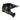 Acerbis Linear Crosshjelm Sort/Fluo Gul