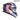 Acerbis X-Way Graphic Hjelm Orange/Blå