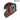 Acerbis X-Way Graphic Hjelm Orange/Grå