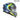 Acerbis X-Way Graphic Hjelm Blå/Gul
