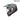 Acerbis Assault Graphic adventurehjelm, sort/fluoorange