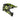Acerbis Airstrike-C Crosshjelm Sort/Fluo Gul