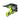Acerbis Airstrike-C Crosshjelm Sort/Neon Gul