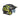 Acerbis Jet Aria Evo Graphic Hjelm Sort/Fluo Gul